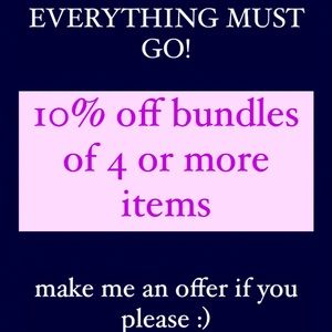 ✨EVERYTHING ✨ must go 🎀